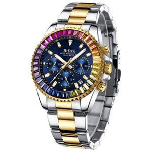 Stainless Steel Chronograph Waterproof Watch